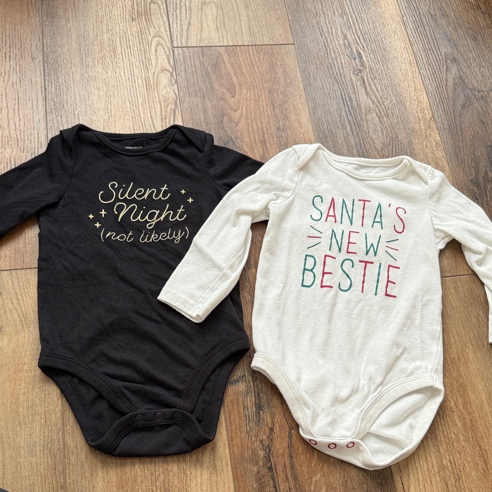 Holiday Onesies 24M